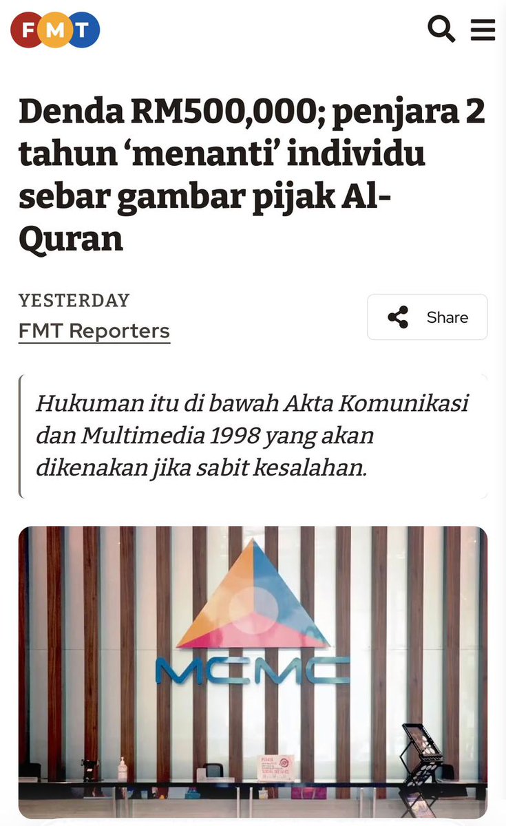 FaktaBukanAuta's tweet photo. Sedang berlegar info dalam group-group kampung & taman bahawa pelaku pijak Al-Quran telah pulang ke universiti & tidak diambil tindakan oleh Kerajaan.

Ini FITNAH jahat di bulan Ramadan!

Semakan mendapati hingga tarikh hari ini pelaku masih dalam tahanan PDRM sejak ditahan pada 25 Februari lalu.