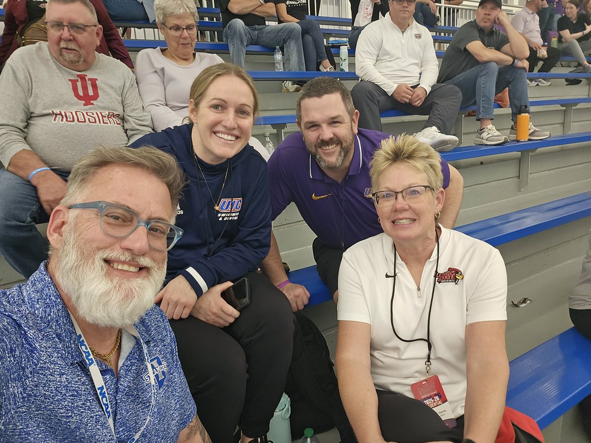 <a href="/RedbirdRules/">Redbird Compliance</a> <a href="/BMess10/">Ben Messerli</a> UNI <a href="/Emy_wol/">Emily Wollet</a> UIC enjoying MVC Swim and Dive Championships!