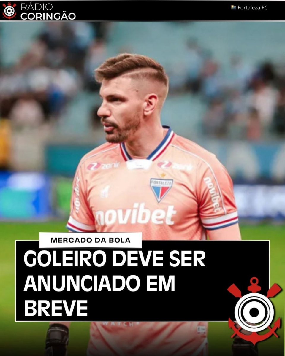 Joao Ricardo está próximo de ser anunciado pelo Corinthians.

Segundo a jornalista Bianca Molina e confirmado pela Rádio Coringão, o goleiro do Fortaleza vai fazer exames médicos na próxima segunda-feira e deve ter o empréstimo até o fim do ano anunciado.
