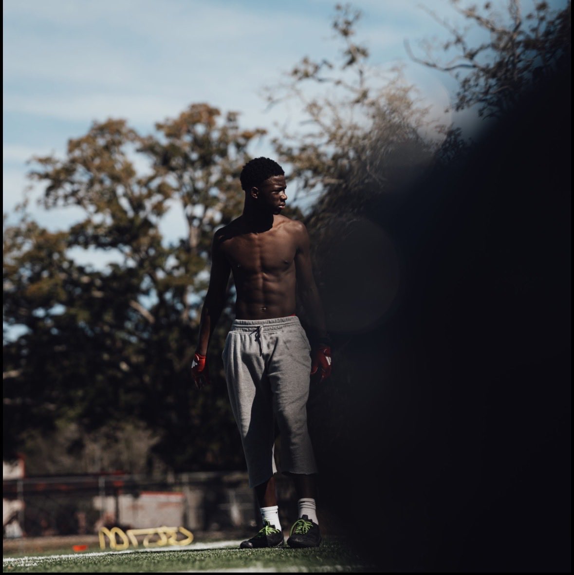 Xaviermccall222's tweet photo. Xavier Mccall c/o-2030 wr. Couple of pictures from training this morning and 1 clip from my 7v7 game at southern miss. https://t.co/1yEmvUIJCQ