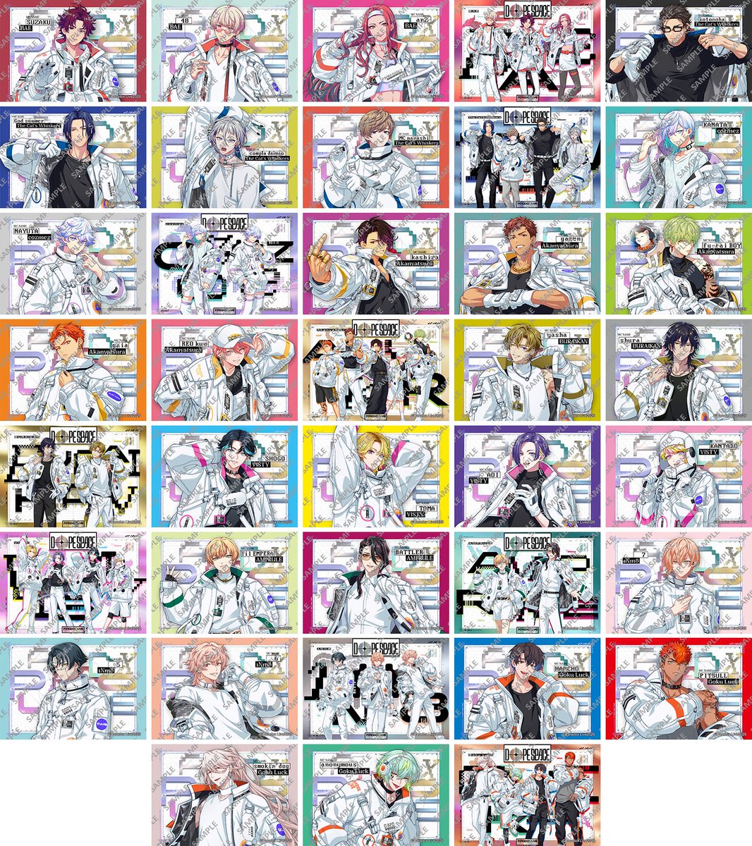 Paradox Live オリジナルブロマイドが セブンプリントに登場