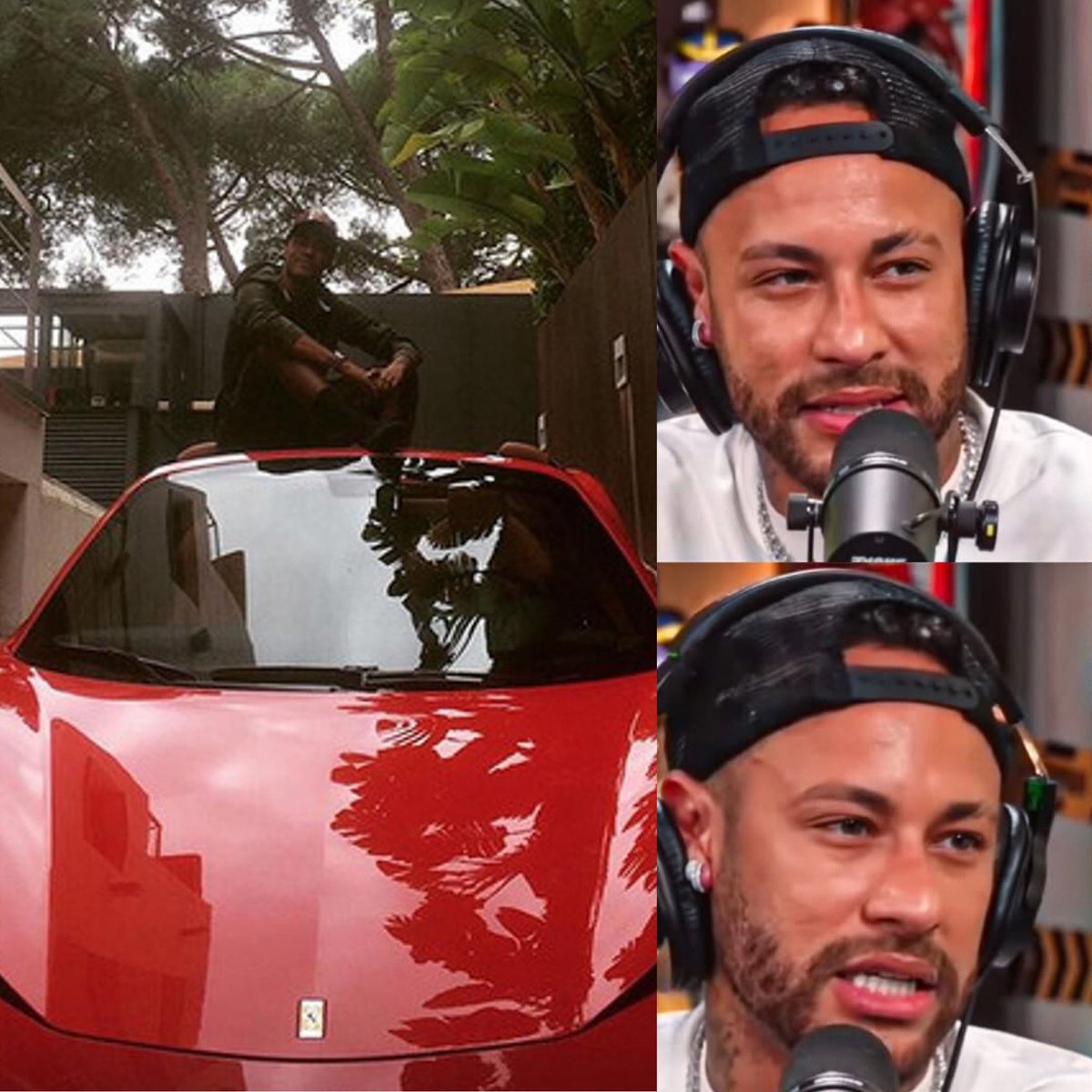 NEYMAR: "Todavía tengo grabado en la memoria el viejo Fiat Uno de mi papá. Venía sin asientos traseros, así que nos acomodábamos como podíamos en el suelo. Era lo que había, pero ese coche nos llevaba a la escuela y a todas partes. Años después, cuando llegué al Barcelona, me