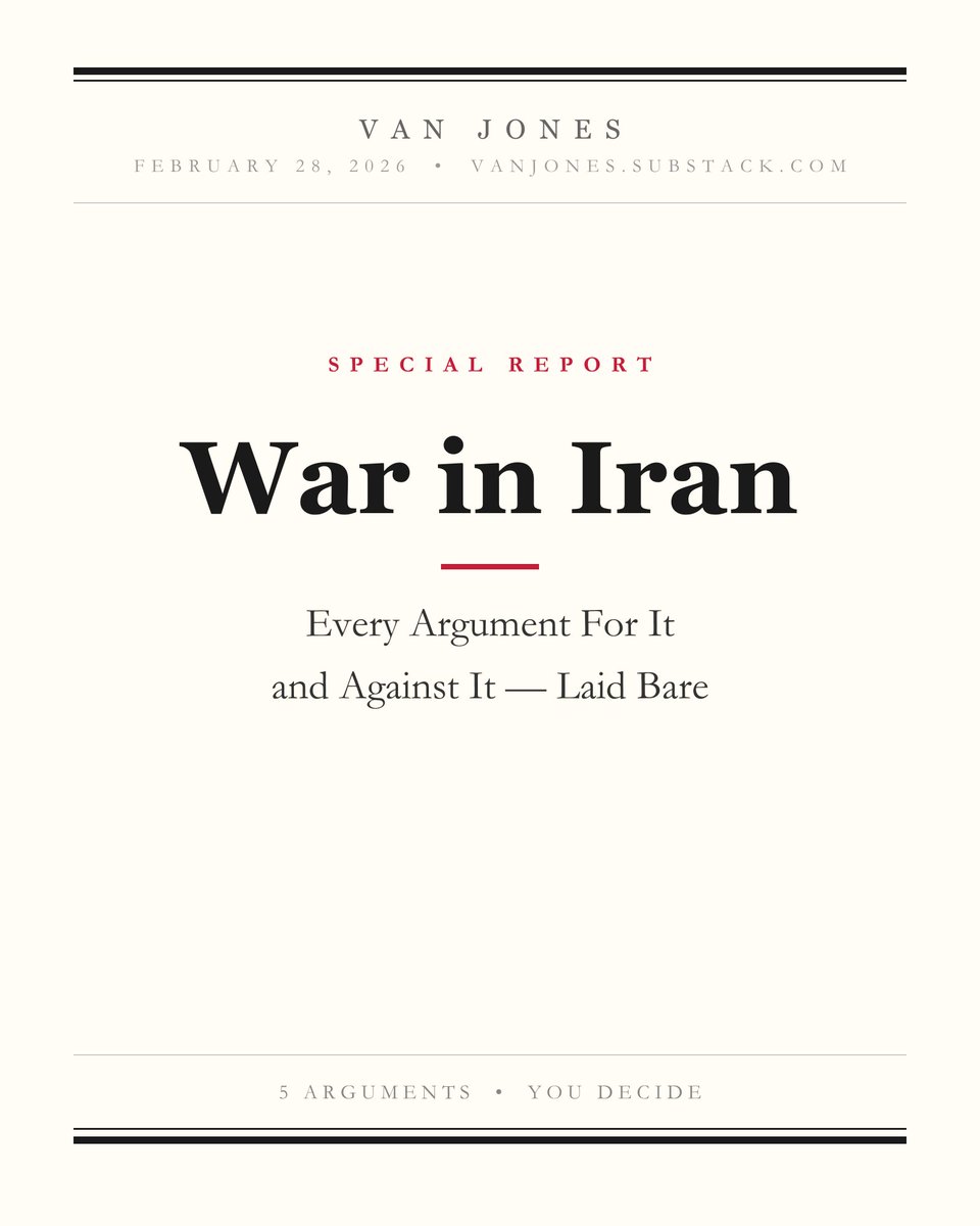 The U.S. and Israel just launched one of the biggest military actions of the decade — hitting more than 500 targets inside Iran. Tehran fired back.

The hardest place in politics is the one where you hold more than one truth at the same time. That’s what I tried to do here. I