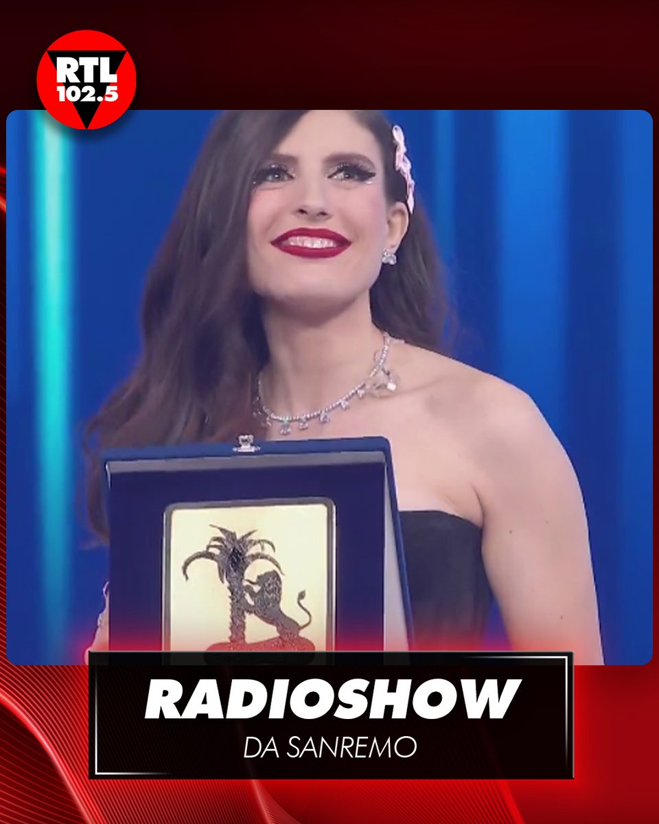 rtl1025's tweet image. 🎵 Con il brano "Che Fastidio!" Ditonellapiaga vince il premio per il miglior componimento musicale Giancarlo Bigazzi. Il riconoscimento è votato dai professori dell'orchestra.

#Sanremo2026
#RadioShow
@radiozetaof