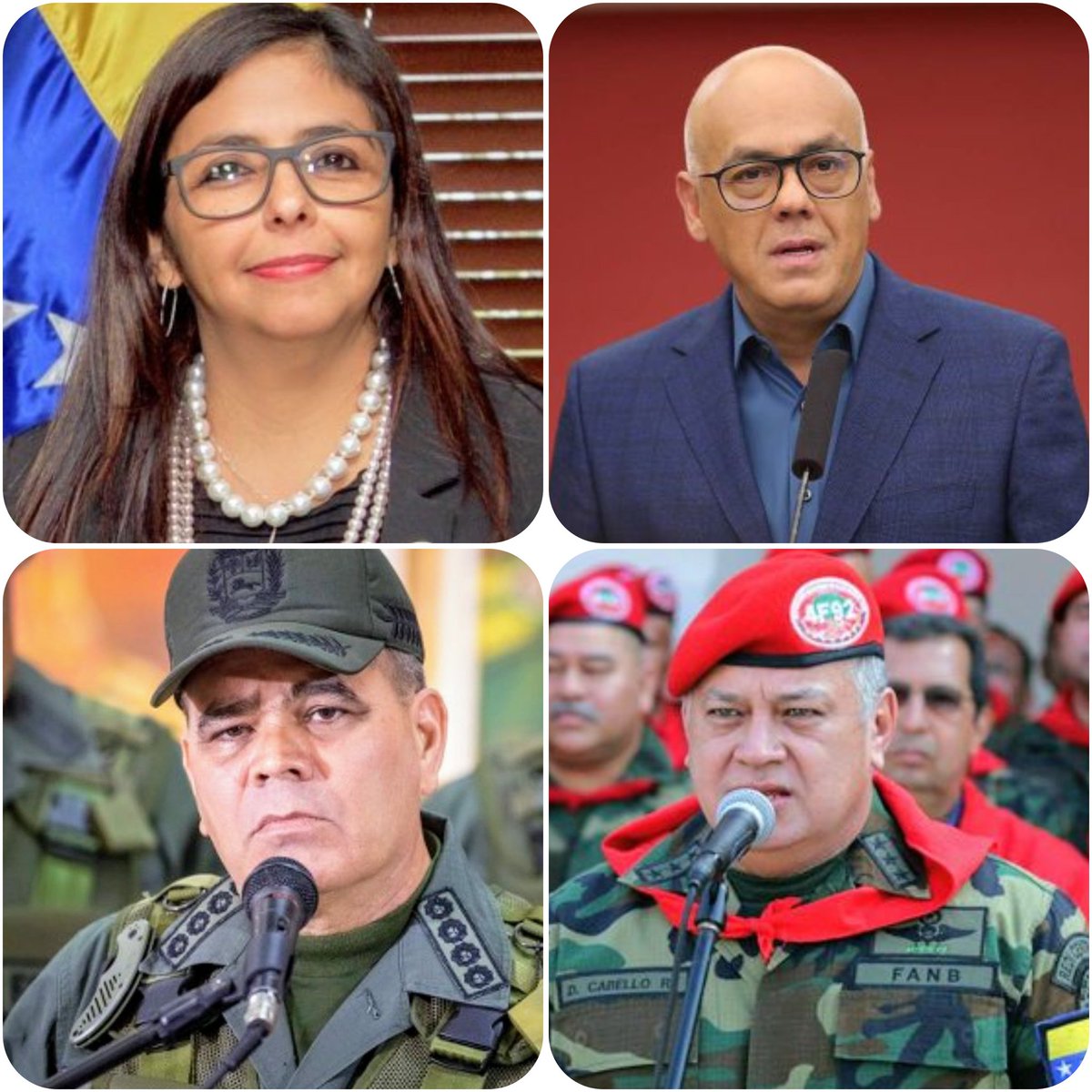 RAMOSJazzside's tweet photo. Mientras estos 4 delincuentes estén en Venezuela, la situación no será diferente. Hay que extraerlos https://t.co/ui9RaTRZRx