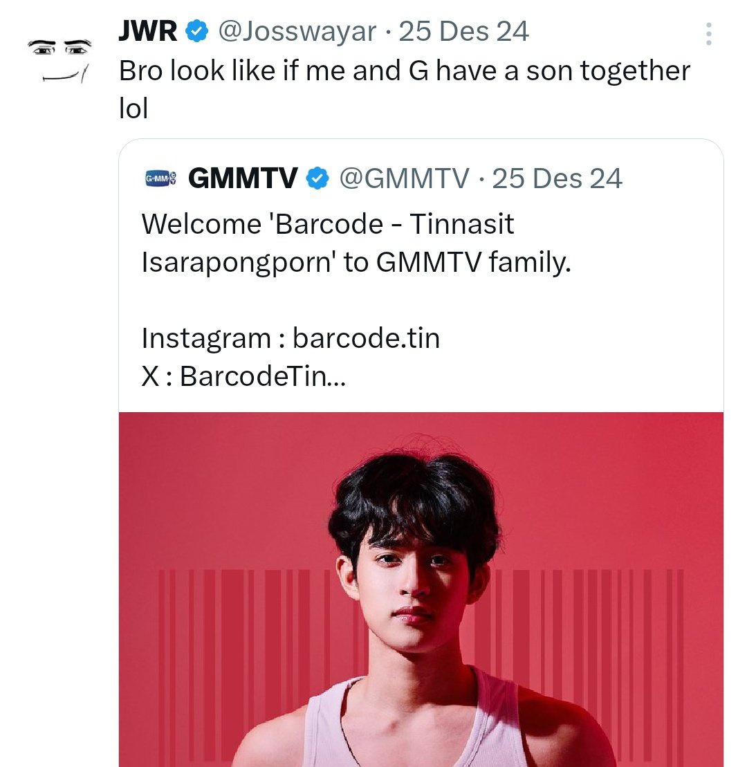 montcheryz's tweet photo. i think barcode is literally definition of them. gawin’s face with joss’s energy

#JossGawin #barcodetin https://t.co/a9vyPUZaVv
