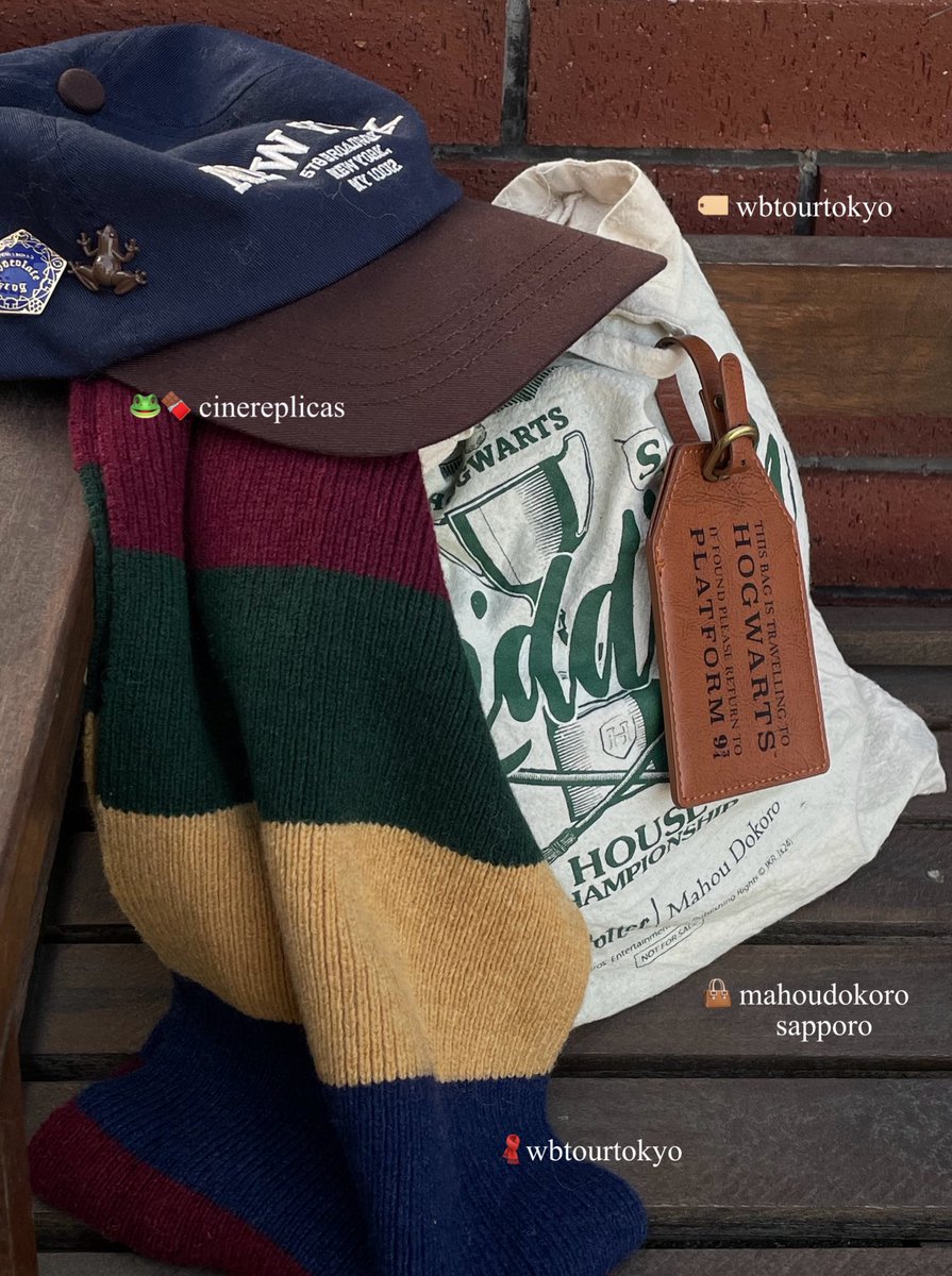 🏷️ ポッタリアンの休日

今日は、カメラを持ってのんびりおさんぽする日！まだちょっと寒いからマフラー巻いてみる🧣寮カラーがかわいくてお気に入り