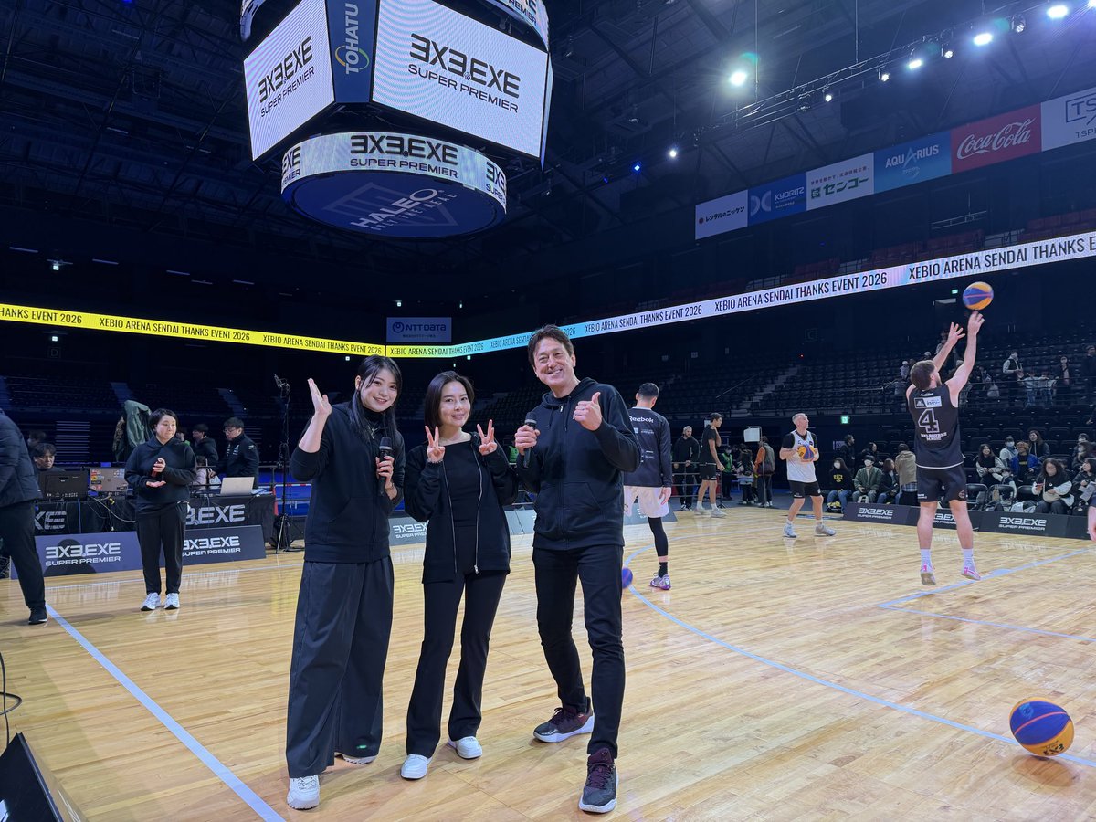 ROUND 1を制するのはどのチームか？ 今日も3x3 Super Sound DJ YOU