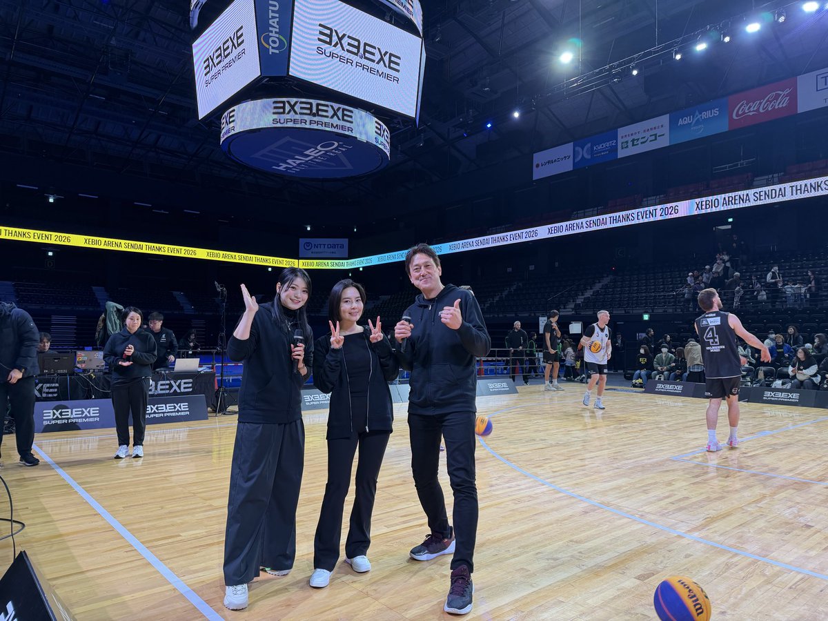 ROUND 1を制するのはどのチームか？ 今日も3x3 Super Sound DJ YOU