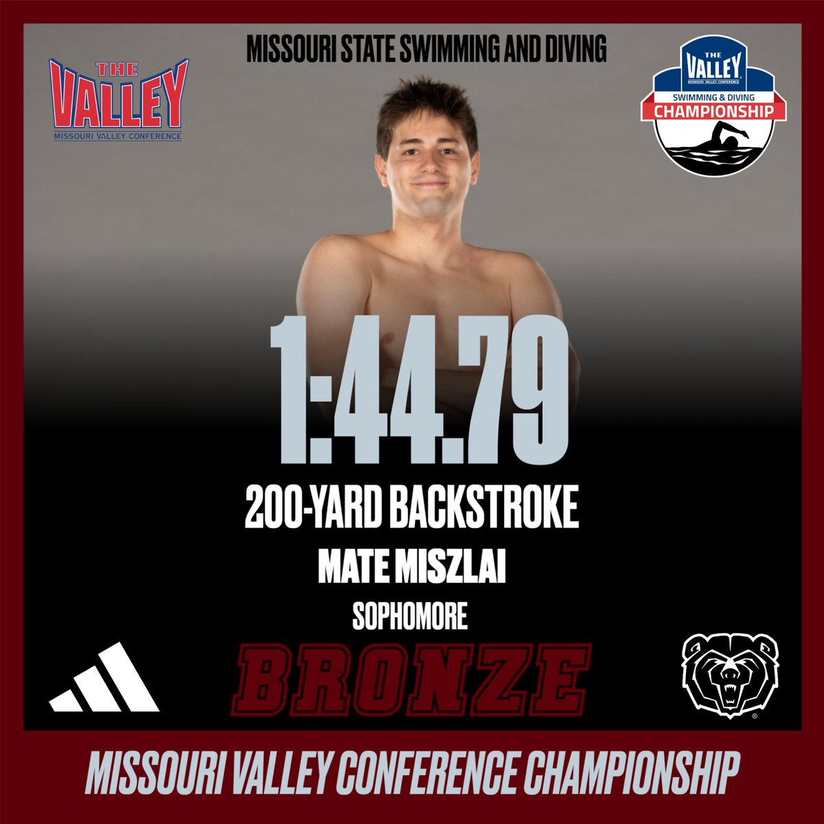 Missouri State Swimming & Diving tweet media