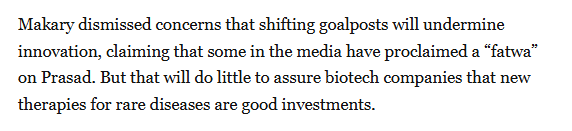 Opinion piece in Washington Post mentioning $QURE and the <a href="/DrMakaryFDA/">Dr. Marty Makary</a> <a href="/BeckyQuick/">Becky Quick</a> interview on <a href="/SquawkCNBC/">Squawk Box</a> 

I think it draws incorrect conclusions, but it gets the issue out there. Hope cc on Monday clears up the confusion.

archive.is/20260228204200…