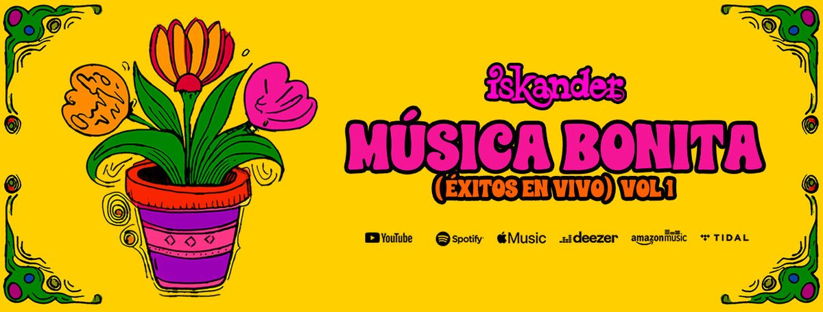 iskanderoficial's tweet photo. ¡Ya disponible en todas las Plataformas!
#MúsicaBonita #Tour2026 😎😎😎 

Grabada completamente en Vivo… 
¡Y en una sola toma! 🎙️🎥💥💥💥

Mira los clips completos en: 
https://t.co/1qtY0vpakL

Escúchala en el siguiente enlace:
https://t.co/4gzzEed69I https://t.co/ANSRZ5let8