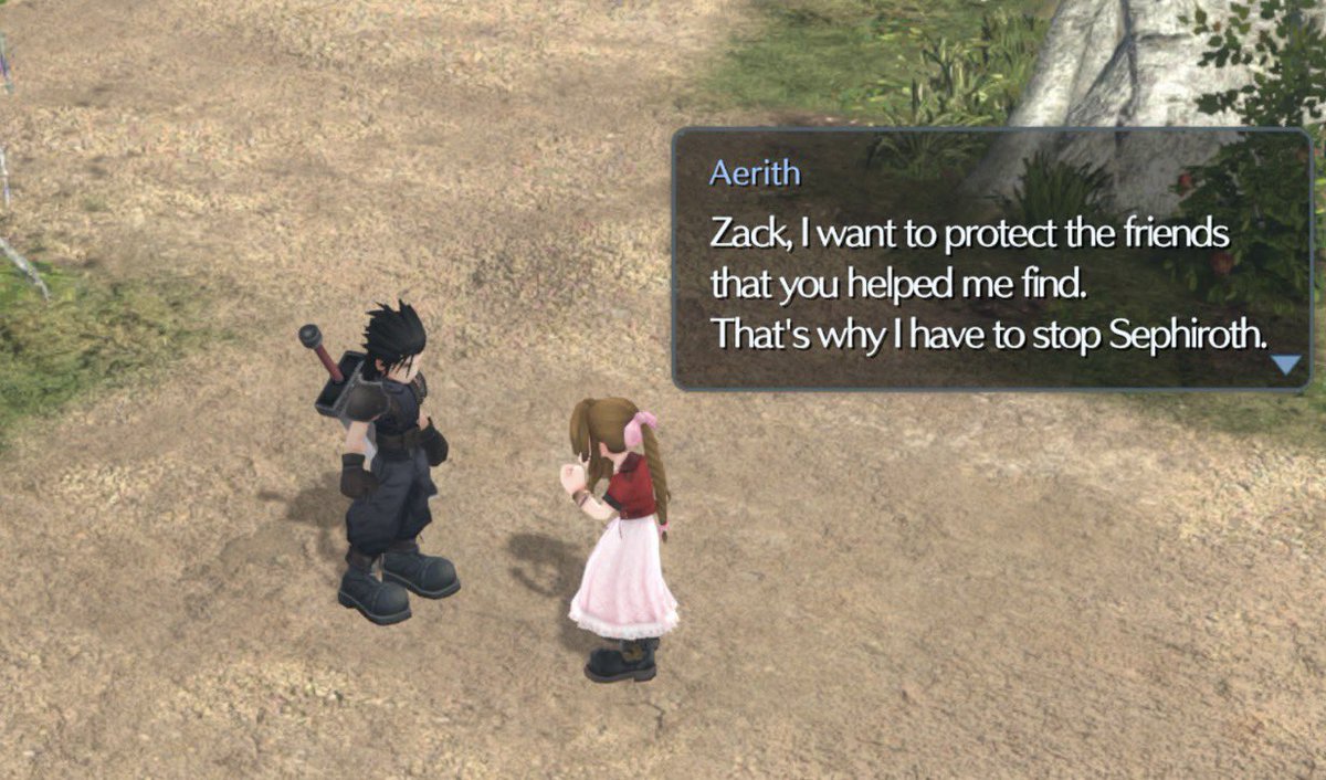 UndercityBloom's tweet photo. I’m crying 😭 This is what a Zerith reunited looks like. Joy at being together again, gratitude, and an acknowledgment that even the Lifestream recognized their desire to be together even in death. Zerith wins nonstop this year 😭❤️ https://t.co/uQbK2eAPw1