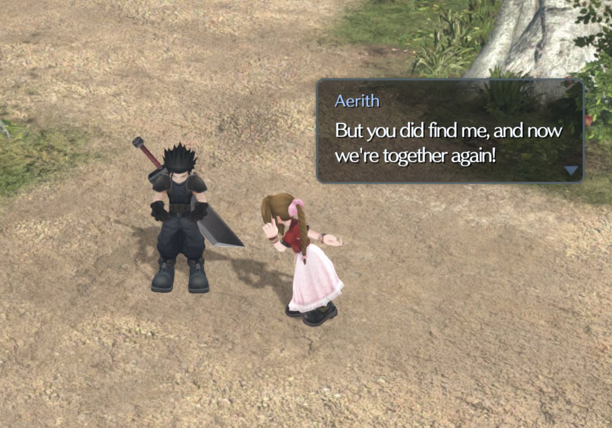 UndercityBloom's tweet photo. I’m crying 😭 This is what a Zerith reunited looks like. Joy at being together again, gratitude, and an acknowledgment that even the Lifestream recognized their desire to be together even in death. Zerith wins nonstop this year 😭❤️ https://t.co/uQbK2eAPw1