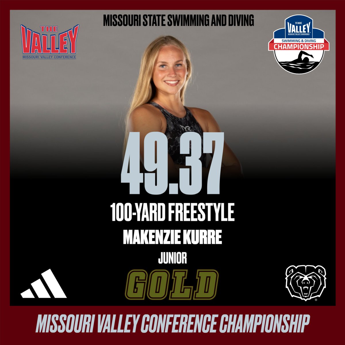 Missouri State Swimming & Diving tweet media
