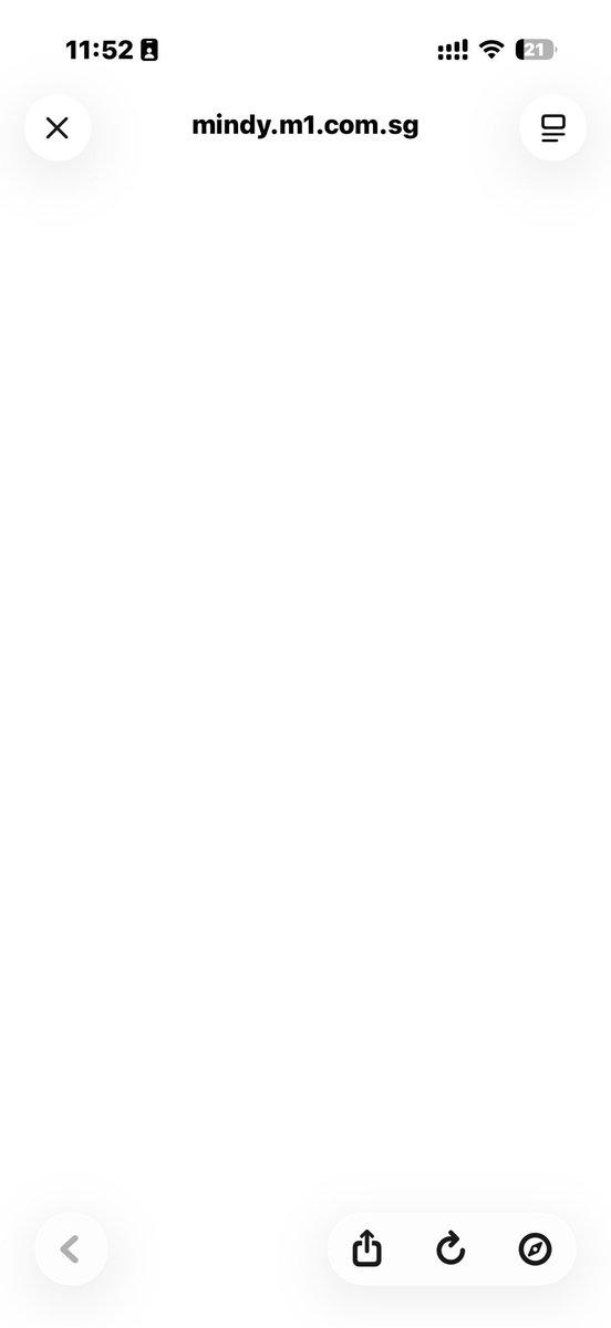 krish82826363's tweet photo. @m1mobile your 24/7 chat service is not working . https://t.co/ZPvyktaieR