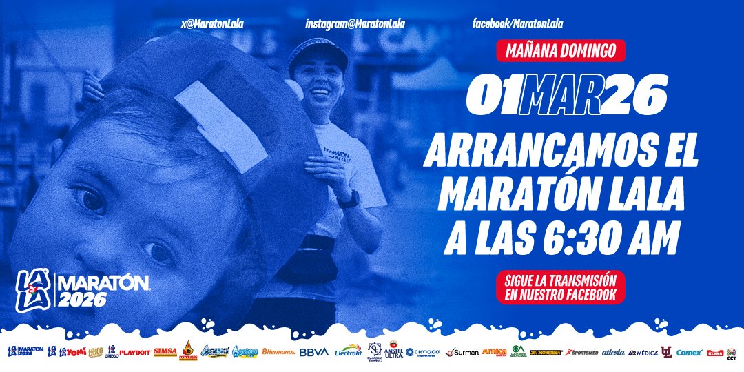 Maratón Lala tweet media