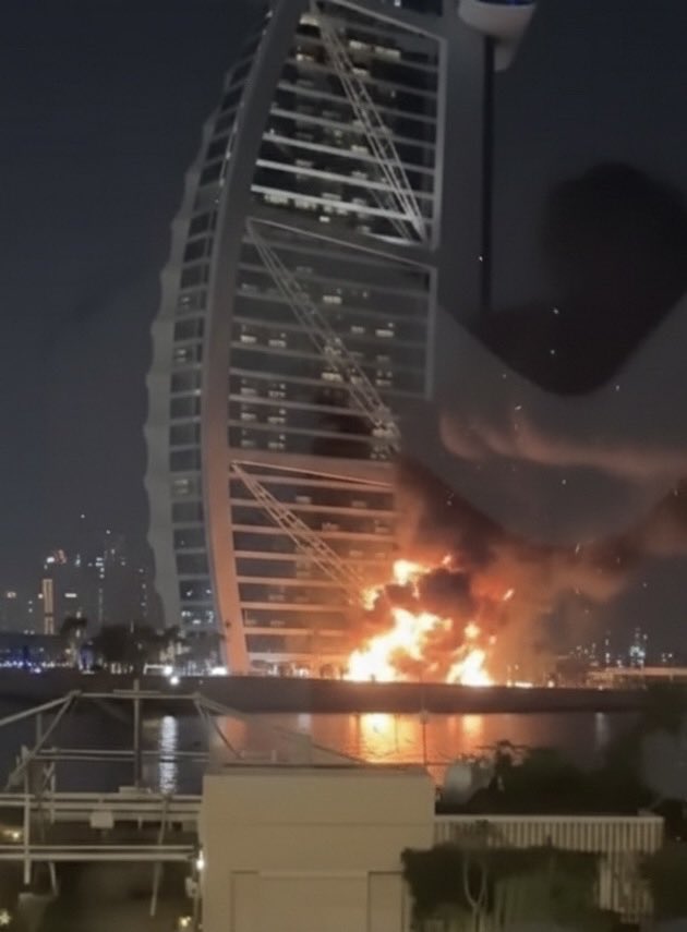 Osint613's tweet photo. You gotta be really desperate to target Burj Al Arab hotel in Dubai https://t.co/kwRyATnUR3