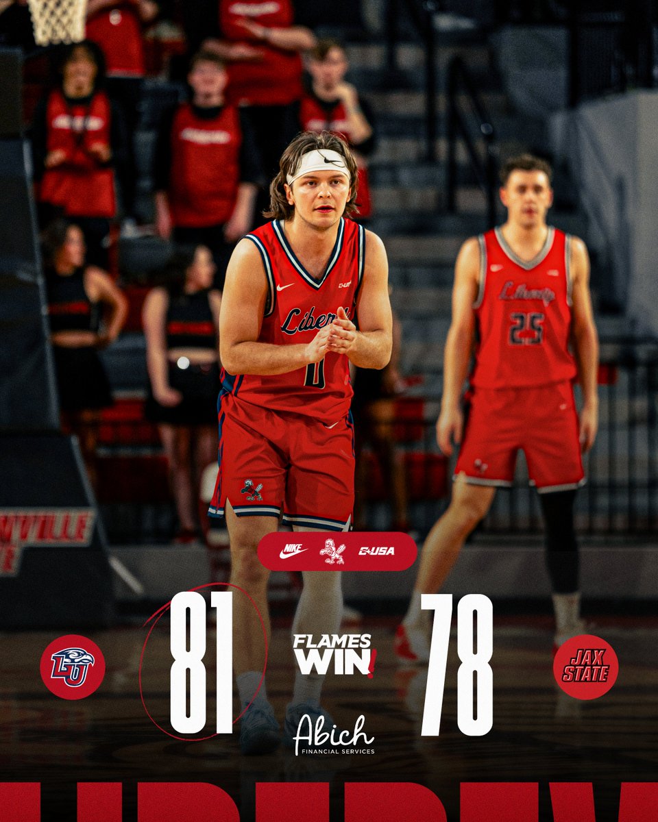 LibertyMBB's tweet photo. Tough road W tonight!

Final score presented by: https://t.co/Nyw1WvxkvB https://t.co/lOePNaUOxs