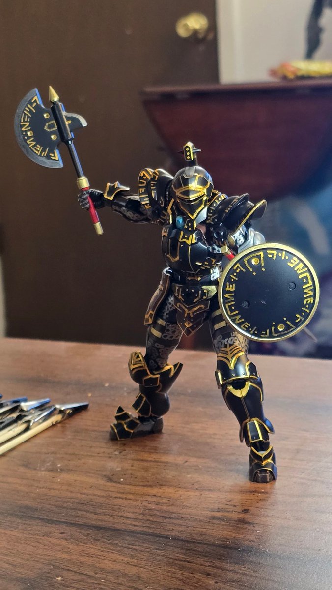 Joey_Gunota's tweet photo. I made a #LegendOfZelda #TwilightPrincess #Darknut inspired #30MF #Custom
#30MINUTESLABEL
#30MinutesFantasy https://t.co/seee4rdRt4