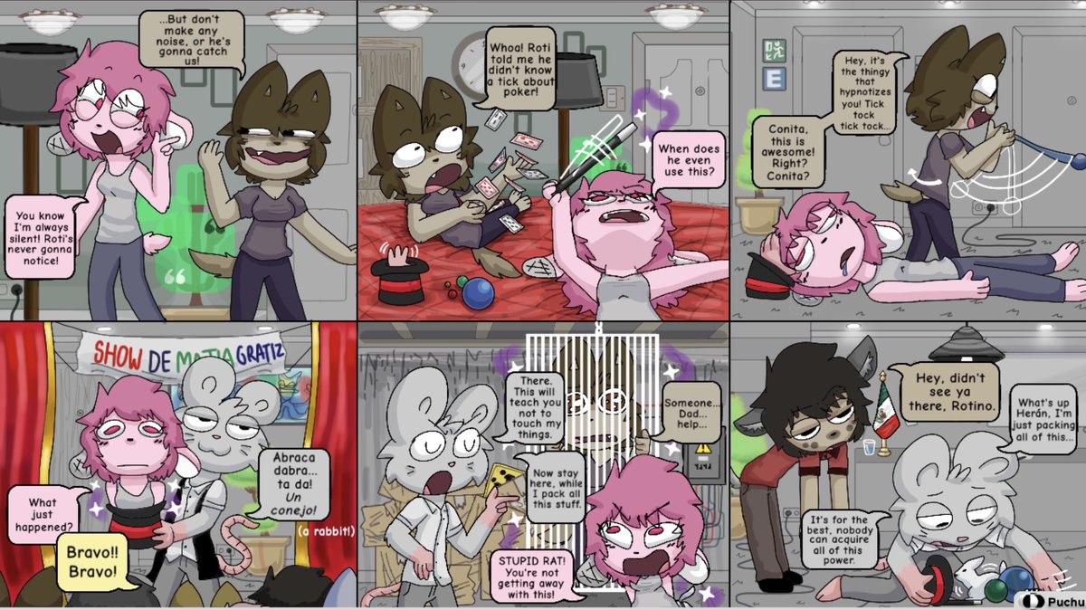 SalvaAnimates's tweet photo. RandomAlia: A Tale of Two Wizards (+ last page in the comments!) https://t.co/w77L93ikd4