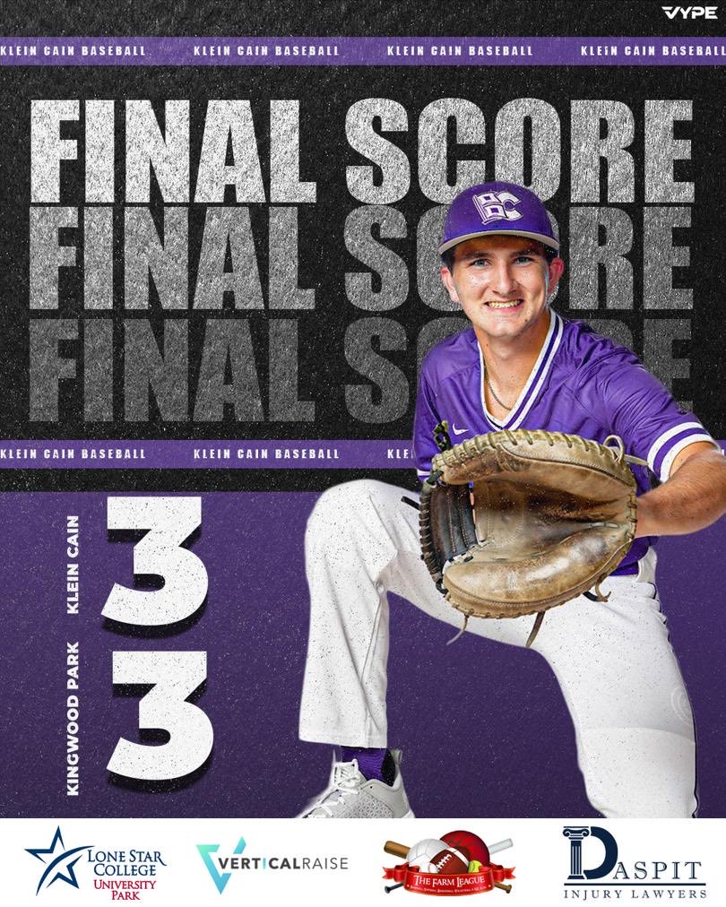 Klein Cain Baseball tweet media