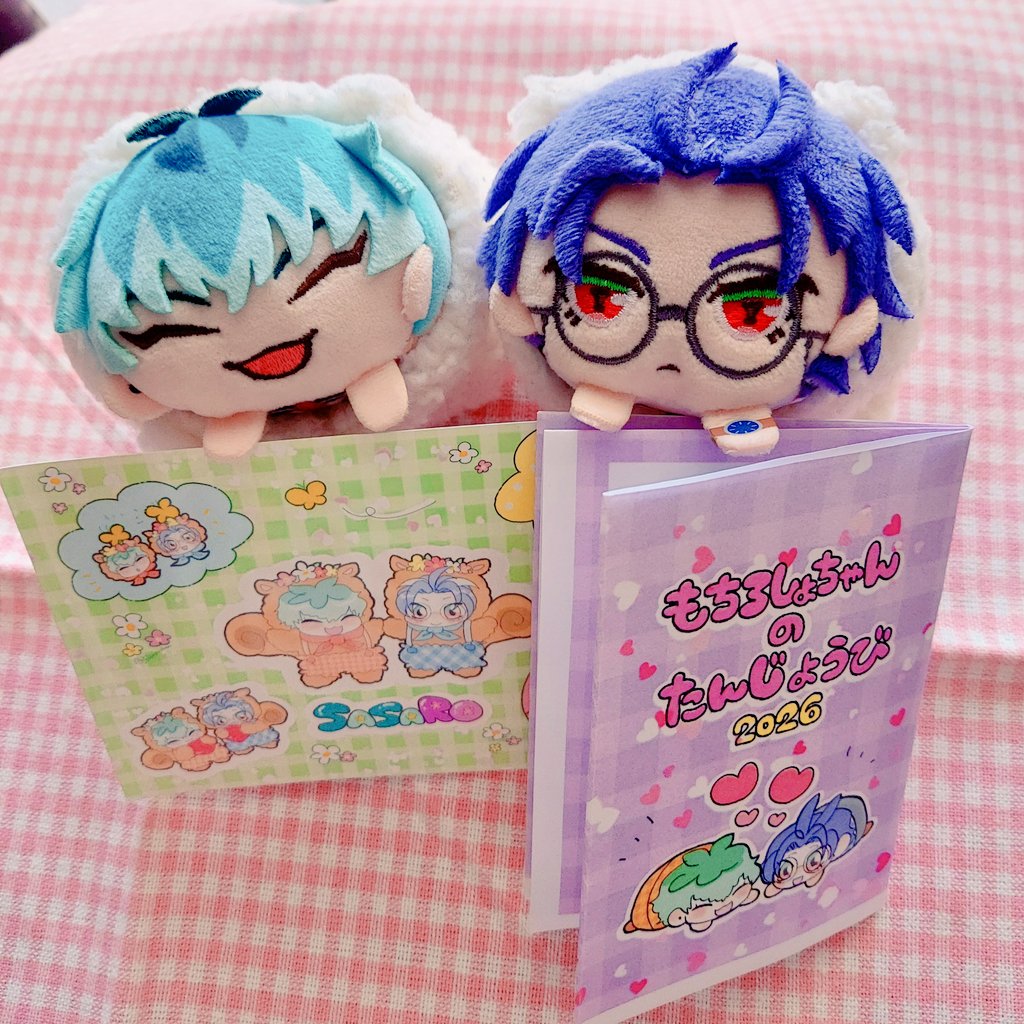 sayaavichan's tweet photo. #春のさろ祭2026
開催おめでとうございます🌸
ネップリ案内やもち折り本(もちろしょちゃんの誕生日2026)を展示しております💚💜
【スペースC-10】
https://t.co/FaXYU9wsOp https://t.co/0C8TMqc6aJ