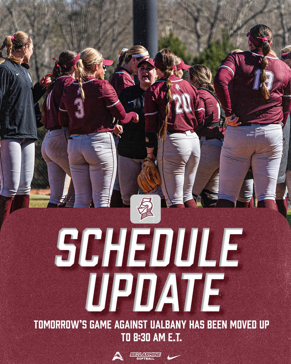Bellarmine Softball tweet media
