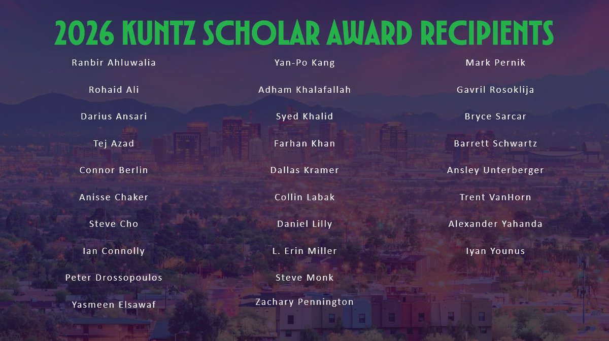 AANS/CNS Spine Section tweet media