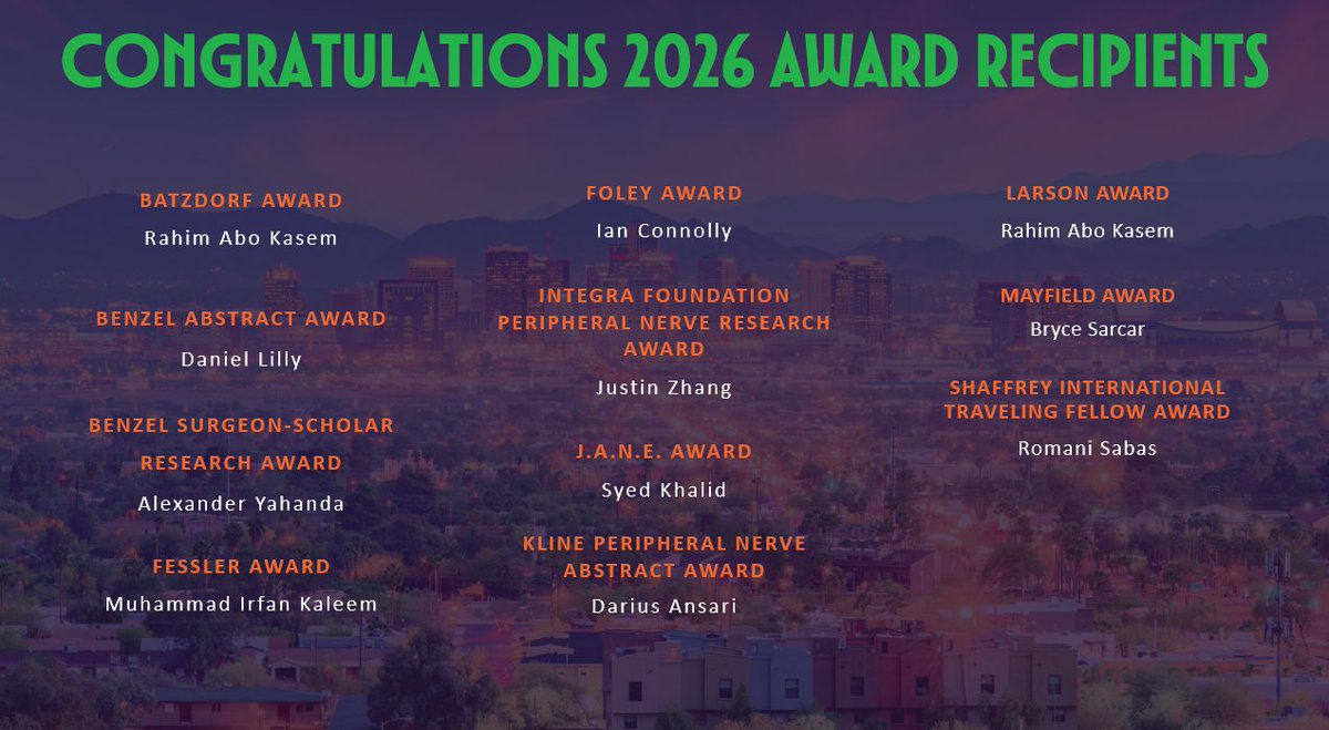 AANS/CNS Spine Section tweet media