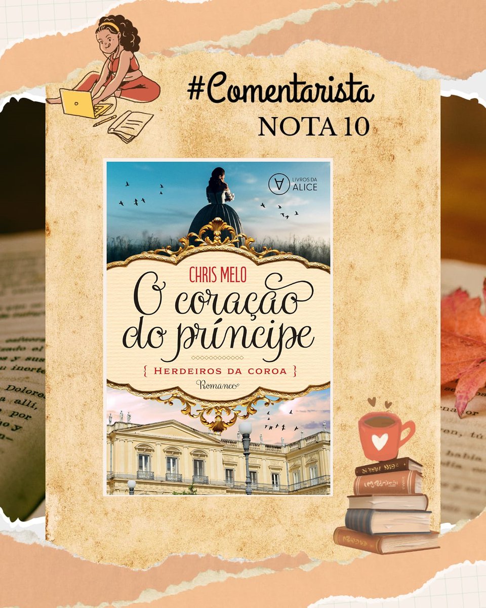 Blog_SRomantica's tweet photo. Começou! Vem participar no Sempre Romântica do #ComentaristaNota10 - Março, valendo o livro:
📖 O Coração do Príncipe: Herdeiros da Coroa.
🏠 Chris Melo
📌 https://t.co/CnXBG2lz63
.
.
.
.
.
.
#SempreRomantica #promoção
#autornacional #ChrisMelo #RomancedeÉpoca
#autografado https://t.co/yCnXxfjQ3B