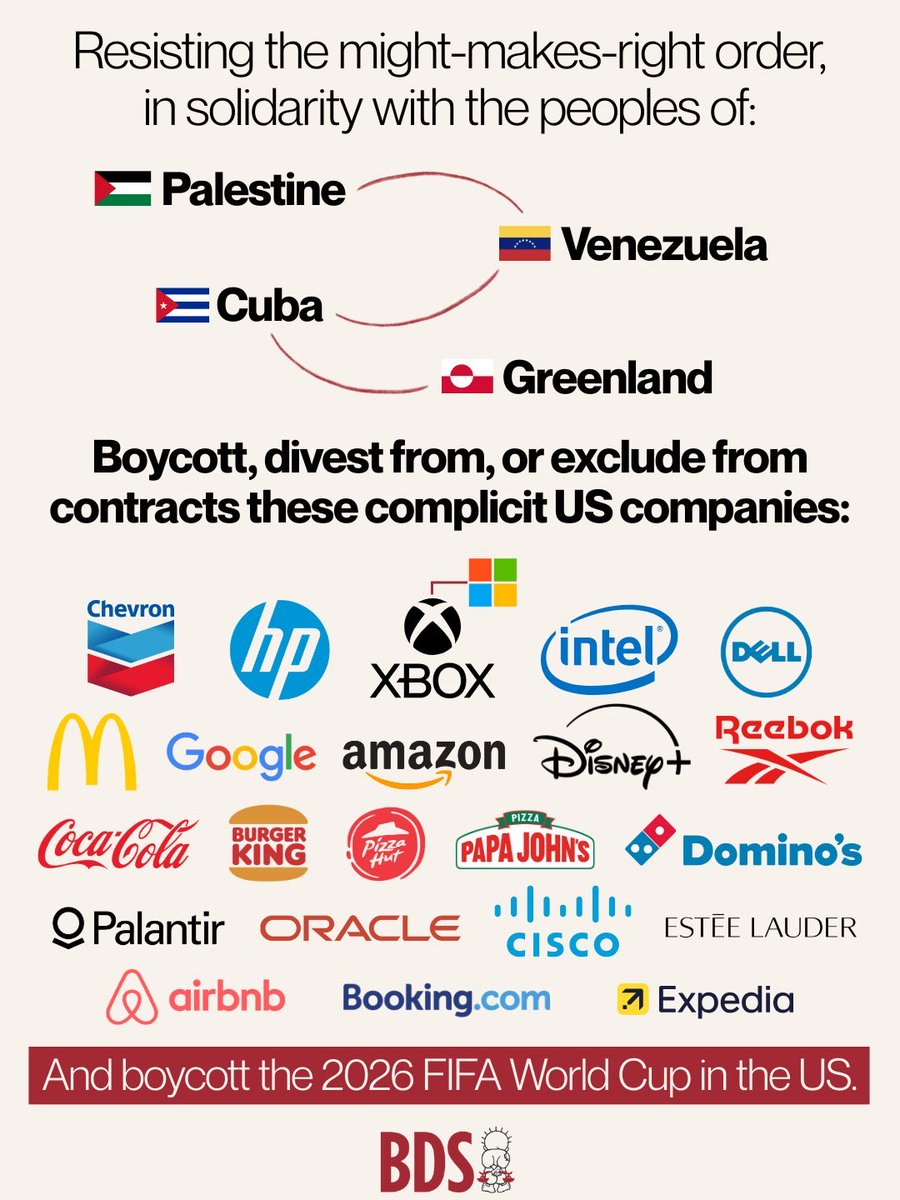 いま、戦争に反対するみなさまが、イスラエルとアメリカによる国際法違反のイラン空爆に対してできる行動のひとつはBDS運動です。ガザ空爆反対と同様に、イスラエル支援企業の商品を買わずボイコットすること。マクドナルドやバーガーキングよりもモスバーガーを買いましょう。今日から始めましょう。