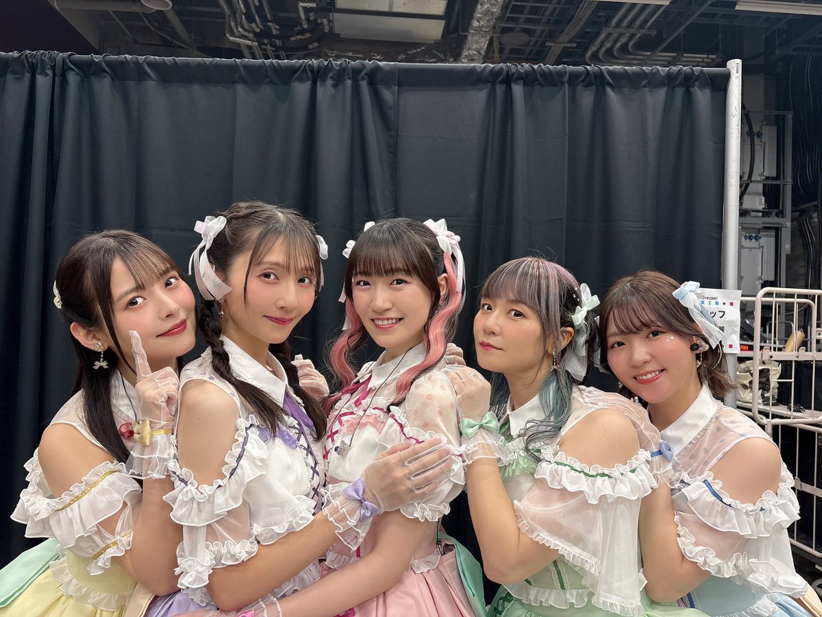 やっぱりパスパレが大好き…！これからも何度でも、5人でステージに立てますように！（すみぺ） #バンドリ10周年ライブ