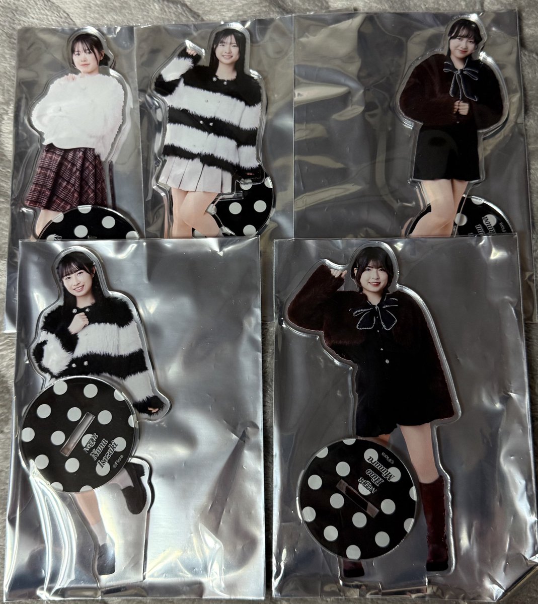 NGT48 シアターくじ 2月 交換 譲：1等 高島、西川、皆川、三村、磯崎 3