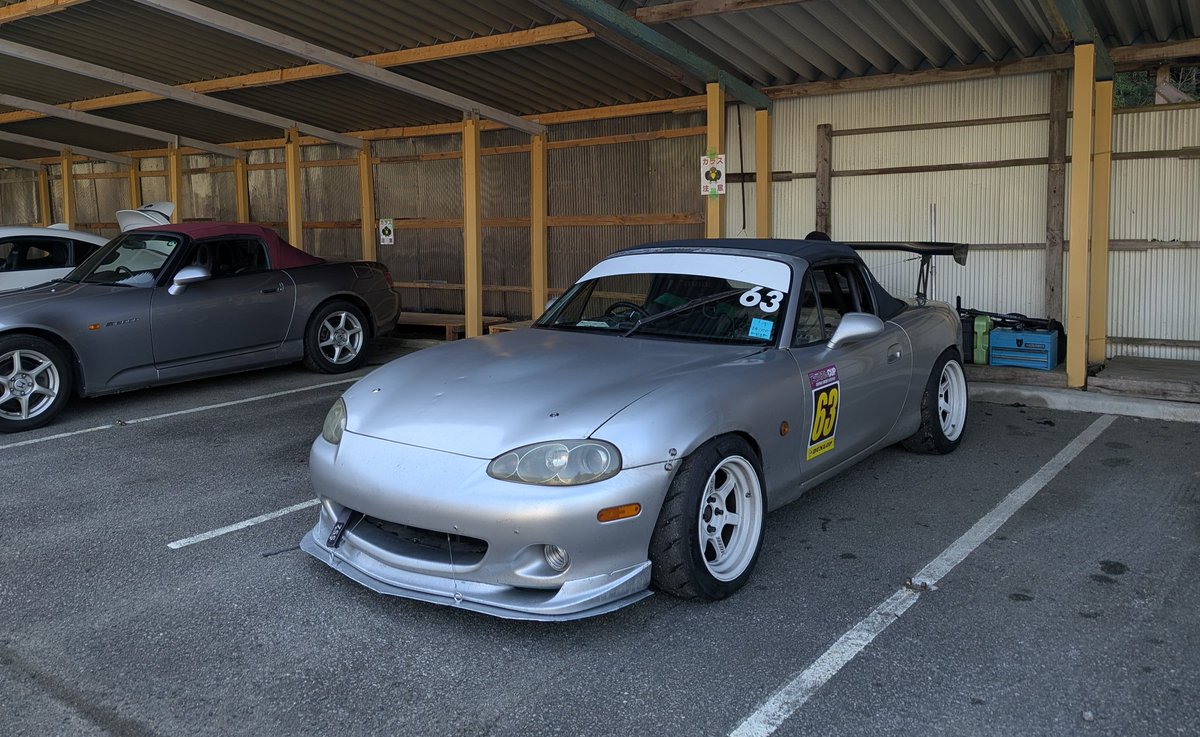 bluespeed_NB's tweet photo. 3/1 オートランド作手(初走行)
ベスト 29秒832
気温14℃
シバタイヤ R50 T5 195/50R15

初走行でプレミアムバッチ獲得😆
スーペリアバッチは次シーズン、もっと涼しいコンディションの時目指します！🔥 https://t.co/5ygDYvudw2