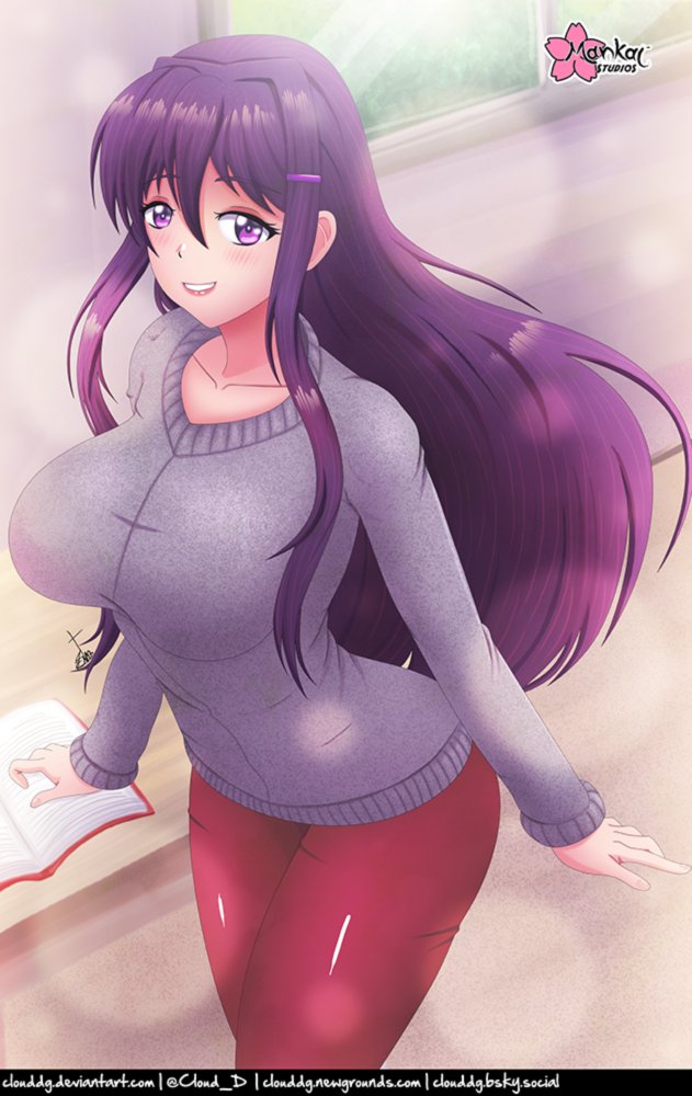 📕 Yuri  💜
👉 Doki Doki Literature Club 👈
