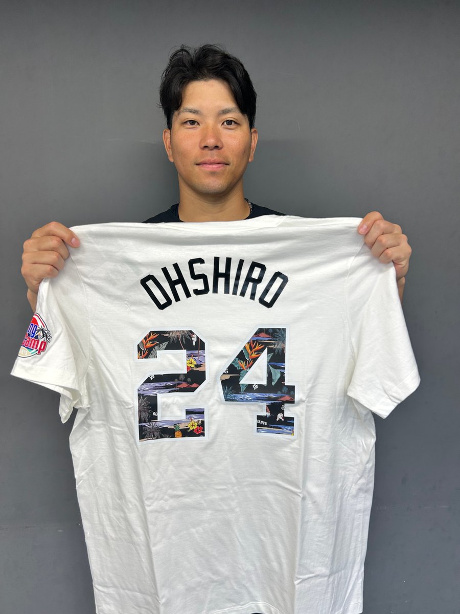 春季キャンプグッズ🌺 オンラインストアもチェック😆‼ ＼ #大城卓三