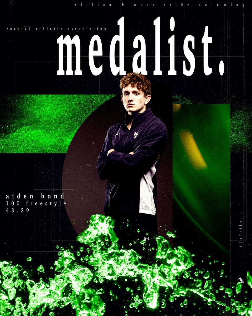 William & Mary Tribe Swimming tweet media