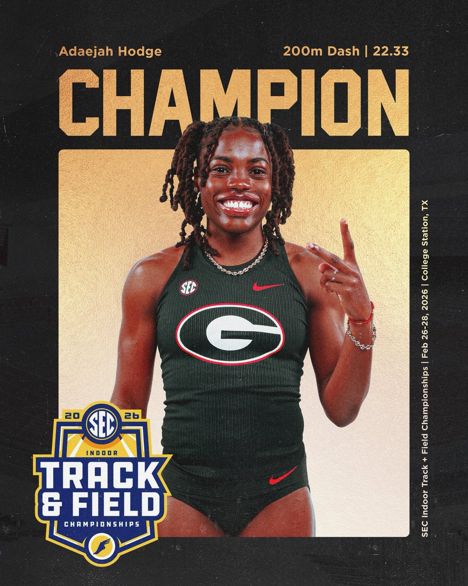 Georgia Track + Field tweet media