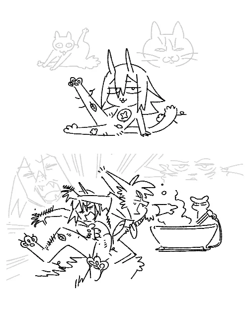 軽率にクロスオーバーさせがち
風呂キャン
#alnair_oc_ym #MUSASHIЯRAST 