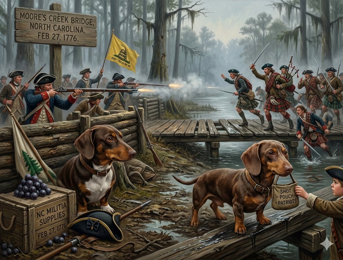 <a href="/dogwoodblooms/">Cassie Clark</a> I created this on the anniversary of the battle.  (No, the dogs weren't really there...I mark historical events by placing our time-traveling dachshunds in said events and post them on the book of faces)