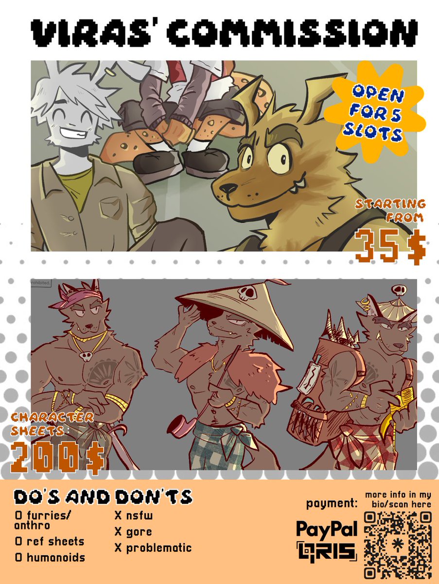 [💖Shares are appreciated]

Opening my comms for this season.
More details  here👇
linktr.ee/veesoals