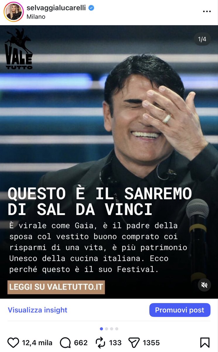 Selvaggia Lucarelli tweet media
