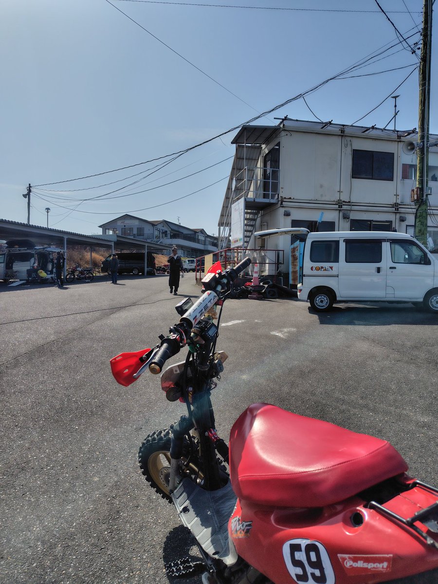 レースに向けて太陽熱ウォーマー☀
#キャノンボールX