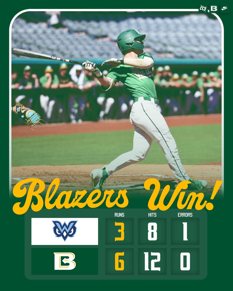 BelhavenBSB's tweet photo. Weekend sweep for the Blazers

#GoGreen https://t.co/IbbCoaKLvN