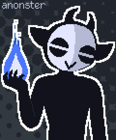 anonstero's tweet photo. This is a speed draw. I wanted to draw something as fast as I could without even having any idea of what I was gonna draw before I started putting down color. His name is Flint https://t.co/5Vb07pf4eP