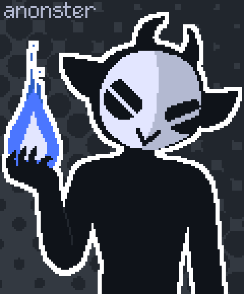 anonstero's tweet photo. This is a speed draw. I wanted to draw something as fast as I could without even having any idea of what I was gonna draw before I started putting down color. His name is Flint https://t.co/5Vb07pf4eP