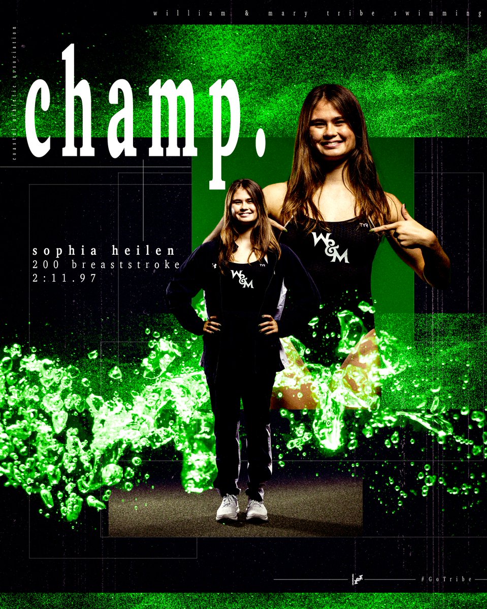 William & Mary Tribe Swimming tweet media