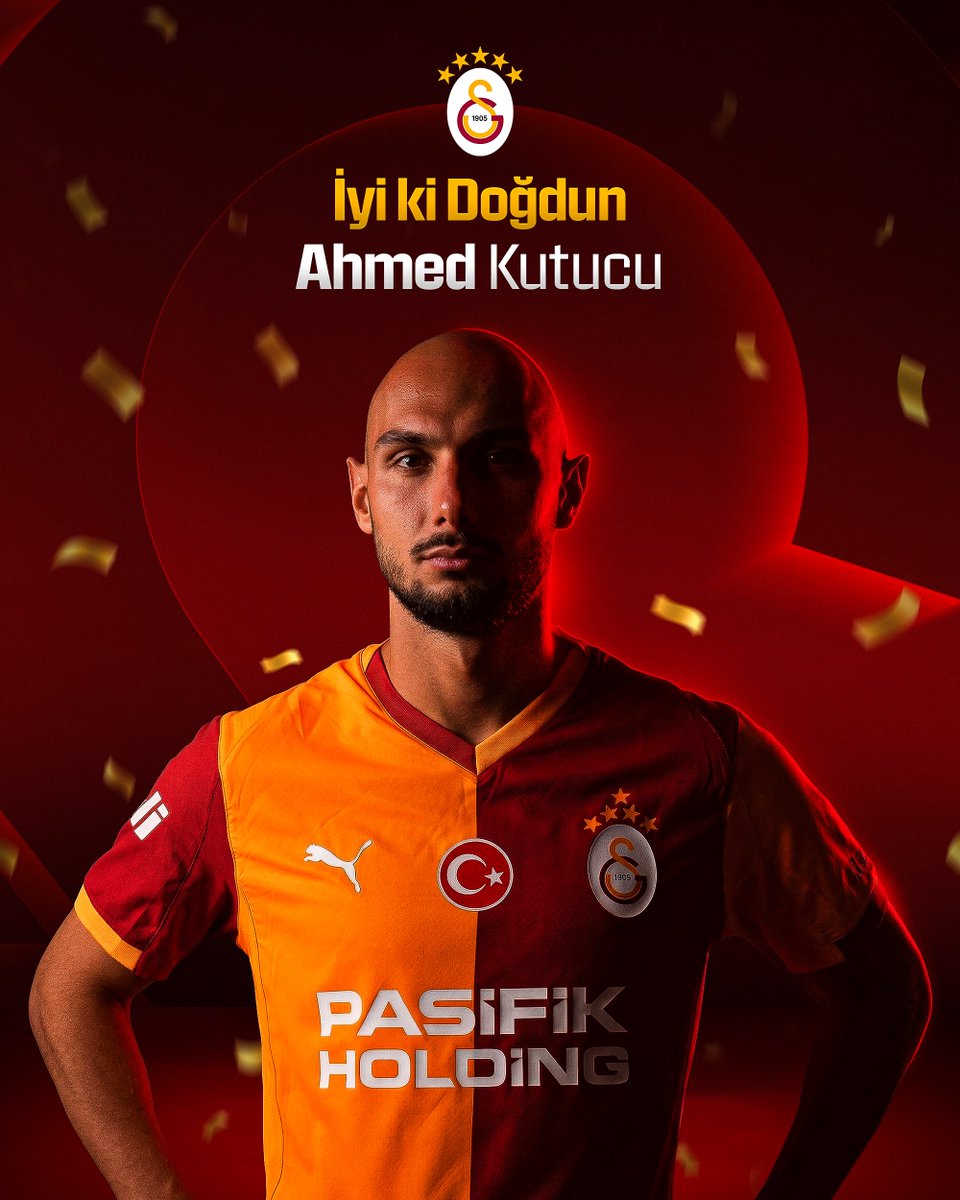 Bugün futbolcumuz Ahmed Kutucu’nun doğum günü. 🎉

İyi ki doğdun Ahmed! 💛❤️