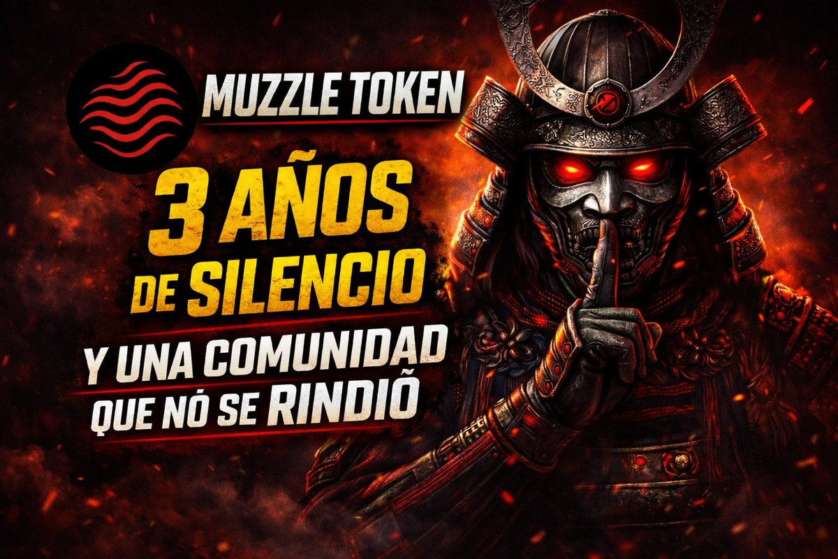 EstebanAgu57796's tweet photo. Estamos de regreso amigos y comunidad @MuzzleToken el primer vídeo después de tantos años.
Estamos de vuelta #WeAreBack somos más fuertes y está vez mostrando la realidad.
@Muzzle_Holders
El canal es y será SIEMPRE DE LA COMUNIDAD. https://t.co/ZD62PxNC4F
